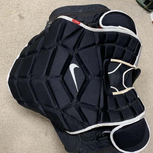 Black Adult Nike Catcher's Chest Protector