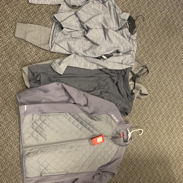 4-Pack. CCM Jacket, Bauer Hoody, Tee, And 1/4 ZIP