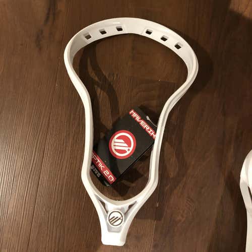 White New Attack & Midfield Unstrung Optik 2.0 Head