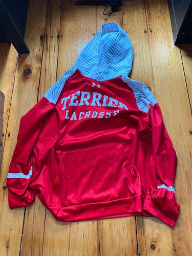 Red Men's XL Under Armour Sweatshirt