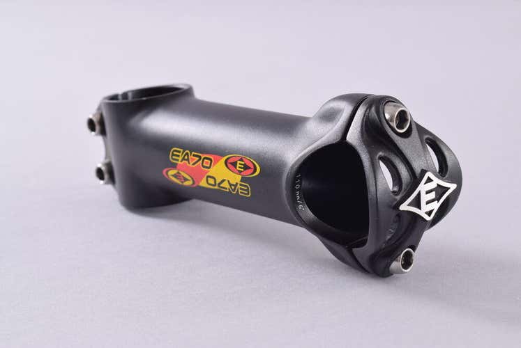 Easton EA70 Alloy Stem 1-1/8in Threadless 31.8mm 110mm +/-6 Degree Black