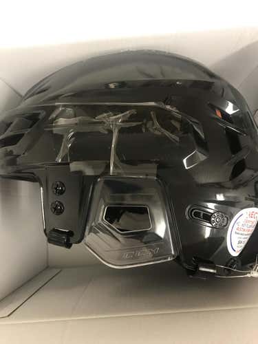 Black New Pro Stock Medium CCM Tacks 710 Helmet