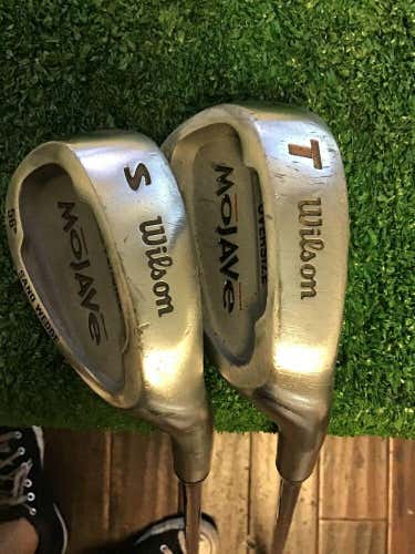 Wilson Mojave Wedge Set 56* And 64* With Steel Shafts