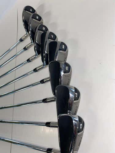 Men's Right Handed Launcher HB Stiff Flex Steel Shaft Iron Set