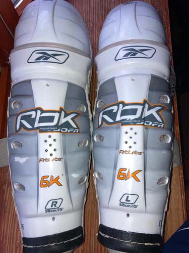 Senior 15” Reebok 6K Pro Shin Pads