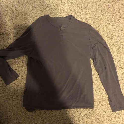 Gray Men's Medium Lululemon Shirt
