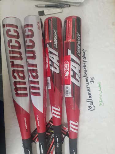 New Kid Pitch (9YO-13YO) 2020 USSSA Certified Marucci Composite CAT Composite Bat (-10) 21 oz 31"