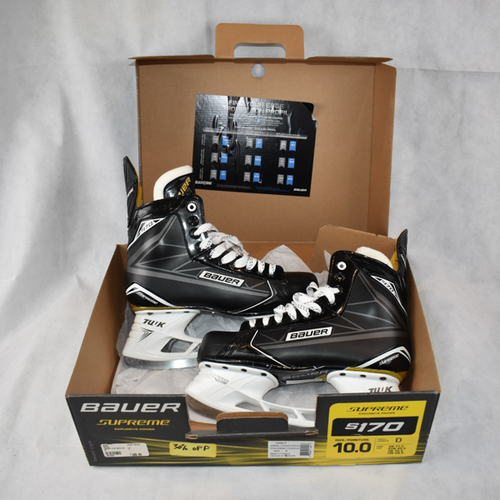 New Senior Bauer Supreme S170 Hockey Skates Regular Width Size 10D