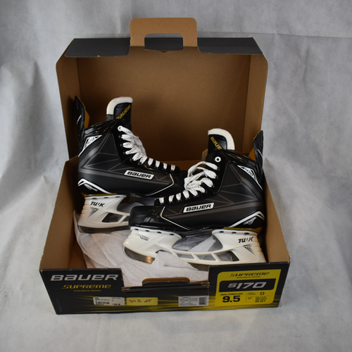New Senior Bauer Supreme S170 Hockey Skates Regular Width Size 9.5D