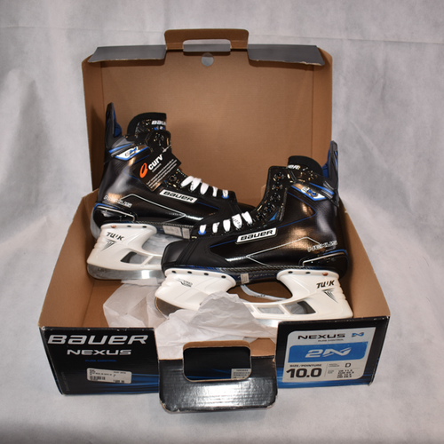 New in Box Senior Bauer Nexus 2N Hockey Skates Regular Width Size 10