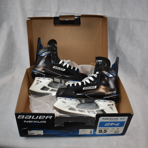 New in Box Senior Bauer Nexus 2N Hockey Skates Regular Width Size 9.5D