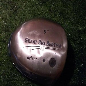 Callaway Great Big Bertha II 9* Driver Stiff Graphite shaft