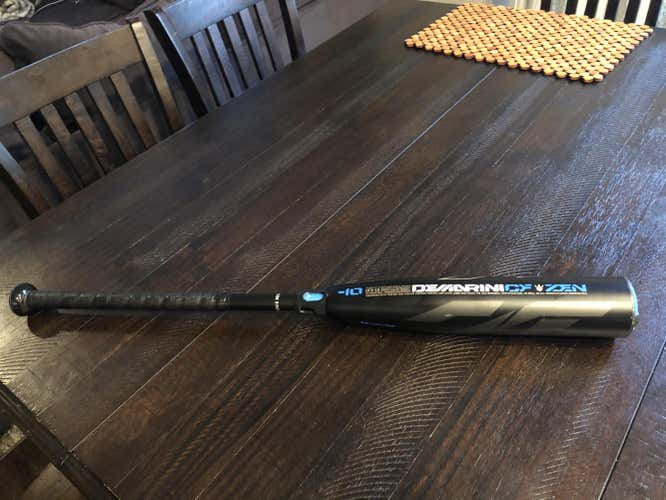 New Kid Pitch (9YO-13YO) 2019 DeMarini Composite CF Zen Bat (-10) 20 oz 30"