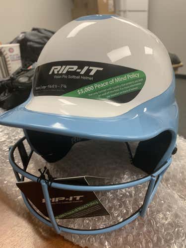 New Medium/Large (6 1/2 - 7 3/8) Rip It Vision Classic Batting Helmet