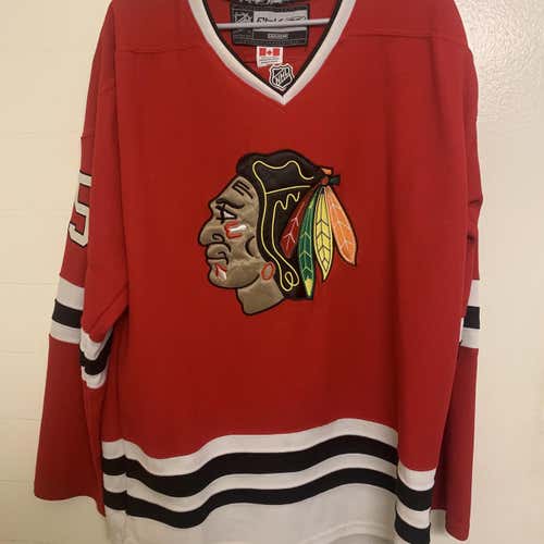 Red Adult Size 50 Reebok Jersey