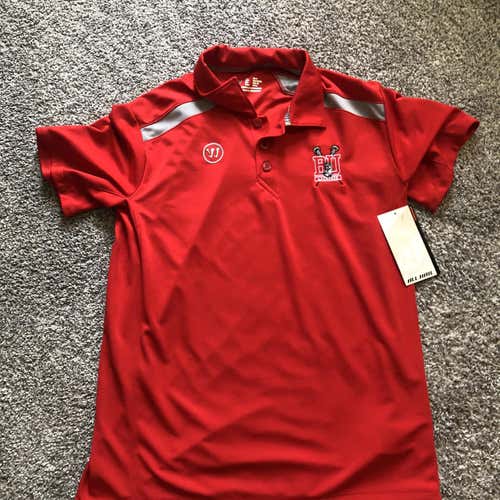 BU Men's Large Warrior Golf Polo