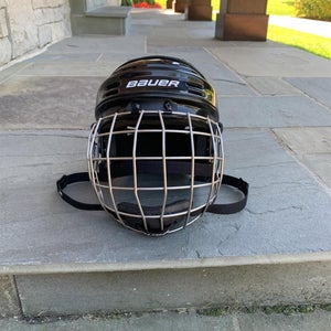 Black New Small Bauer True Vision I  Helmet