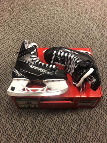 Junior CCM RibCor 78K Regular Width Size 4 Hockey Skates