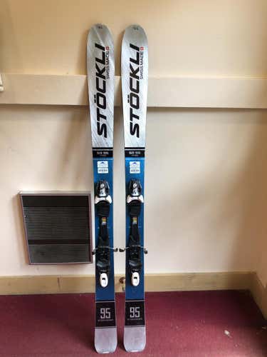 Stockli Storm Rider 95 Skis with Bindings 166 (1103723)
