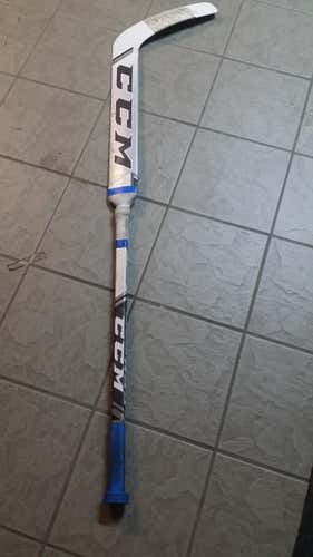 Used Senior CCM Regular Extreme Flex 4 Goalie Stick 25" Paddle Pro Stock
