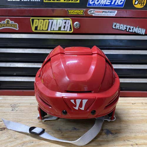 Red Used Medium Warrior Krown 360  Helmet