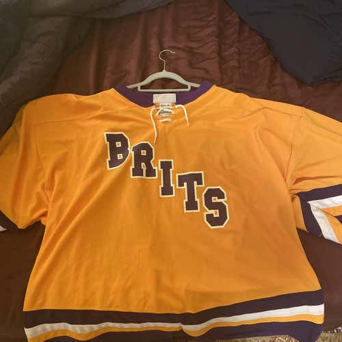 Gold Men's XXXXL Other Pro Stock Jersey