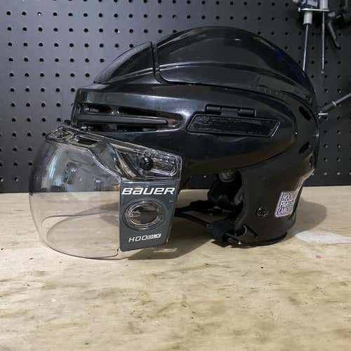Black Used Large Bauer 9900  Helmet