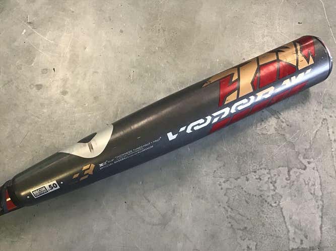 Used Demarini Voodoo Raw 34" -3 Drop Baseball & Softball High School Bats