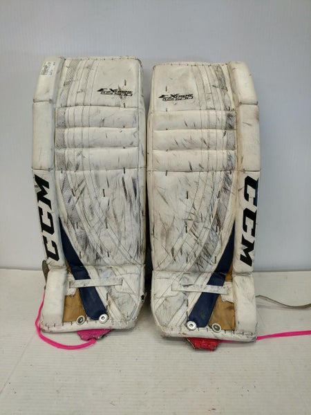 Used Ccm Extreme Flex Flex 500 31plus 1 Inch 31" Ice Hockey Goalie Leg Pads
