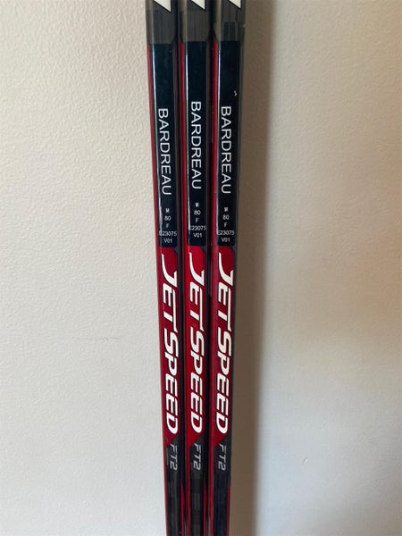 3 Pack-Senior Right Handed JetSpeed FT2 Mid Pattern Pro Stock Hockey Stick