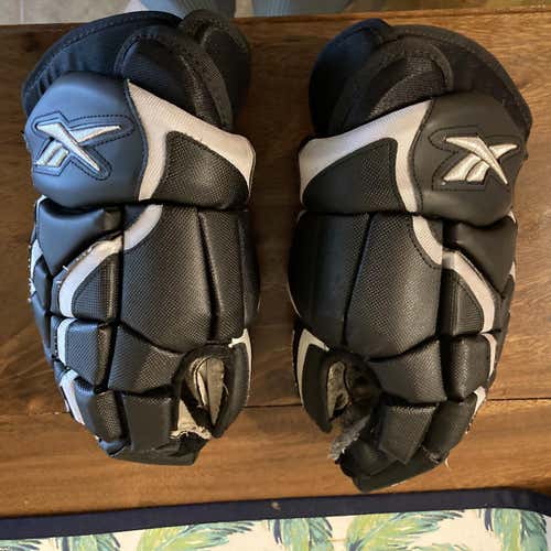 Black Senior Reebok 13"  Gloves