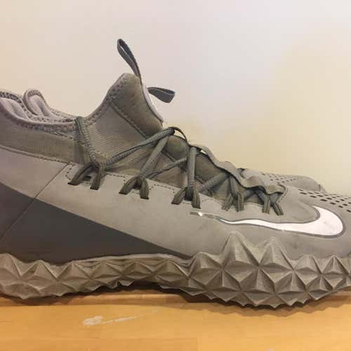 Gray Men's Molded Cleats Nike Cleats