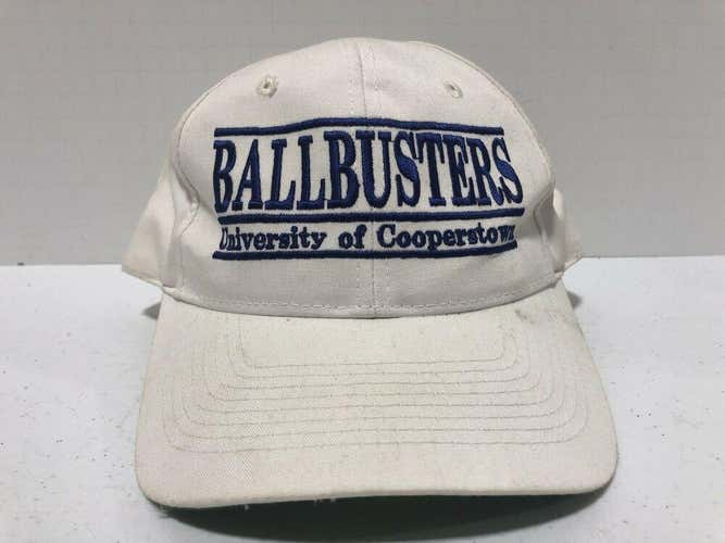 Vintage University of Cooperstown Ballbusters Snapback hat cap rare 90s