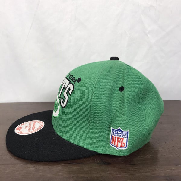 mitchell and ness jets snapback