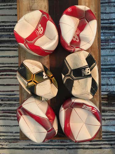 Used New Balance Soccer Balls