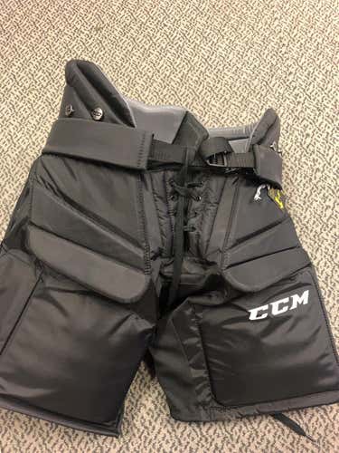 Black Intermediate Large CCM R1.9 LE Hockey Goalie Pants
