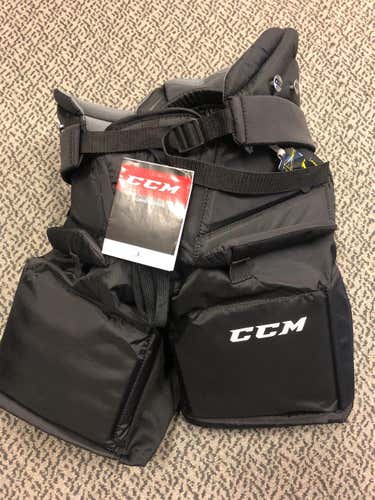Black Junior Large CCM Premier R1.5 Hockey Goalie Pants