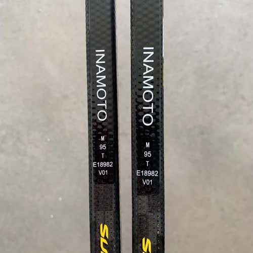 2 Pack- NCAA Pro Stock Tyler INAMOTO CCM Super Tacks AS1  Lefty 95 Flex