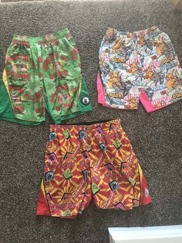 Youth Large Warrior Shorts 3 For $30 Or 1 For $10