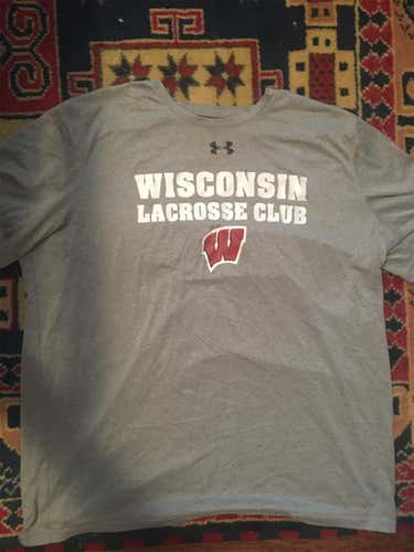 Wisconsin Lacrosse Adult XL Under Armour Shooter
