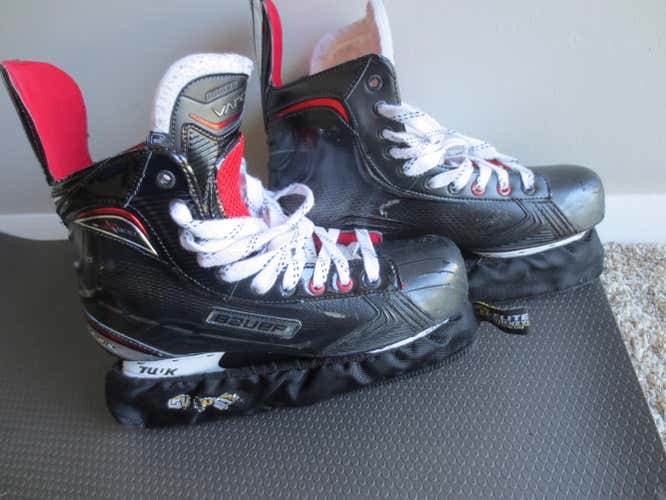 Superfeet included! Used Senior Bauer Vapor X600 Hockey Skates Extra Wide Width Size 10.5