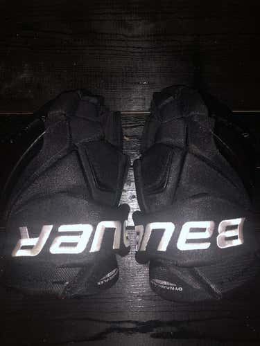 Bauer Vapor X80 Gloves 14" Black Used Senior
