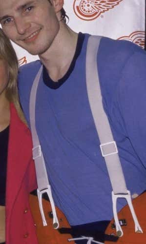 Old school ProTex White Pro Pant Suspenders (NO Box)