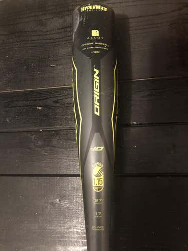 Used USSSA Certified AXE Alloy Origin-10 Bat (-10) 17 oz 27"
