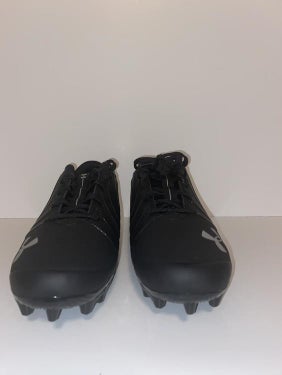 Under Armour Nitro Low MC Football Cleats Black//Silver 3000182-001