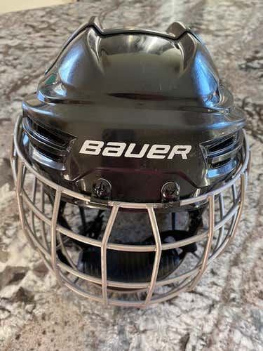 Black Used Medium Bauer IMS 5.0 Helmet
