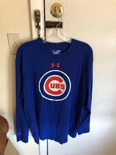 Chicago Cubs UA Mens MLB Longsleeve Tee XL