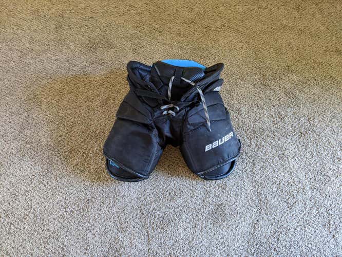 Used Intermediate Small Bauer Reactor 7000 Hockey Goalie Pants