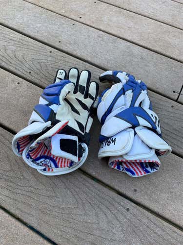 Used Player's Warrior Wrath 13" Lacrosse Gloves