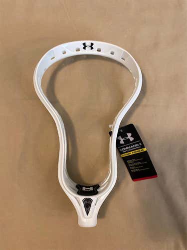 NWT/New White Unstrung Command 2 Head
